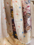 Vasthrlay Weaving Printed Off White Off White Saree