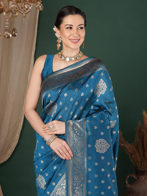 Vasthrlay Kanjivaram Woven Blouse Ethnic Wear