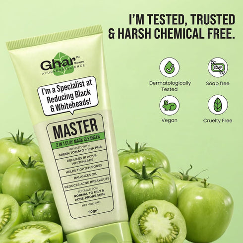 Ghar Soaps Master Clay Mask Cleanser