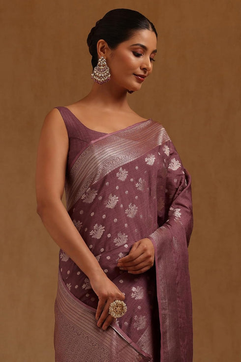 Vasthrlay Black Viscose Floral
