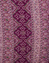 Vasthrlay Chiffon Bandhani Wine Saree With Unstitched Blouse Piece