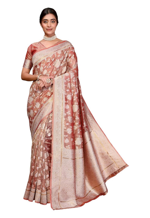 Vasthrlay Kanjivaram Banarasi Wedding Sari Az Ys Yasmin Saree