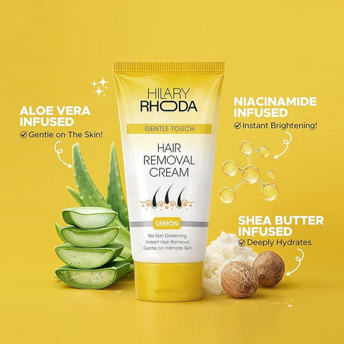 Hilary Rhoda Gentle Touch Hair Removal Cream