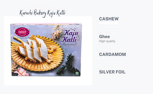 Karachi bakery Kaju Katli