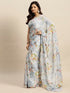 Vasthrlay Chiffon Printed Pink Saree