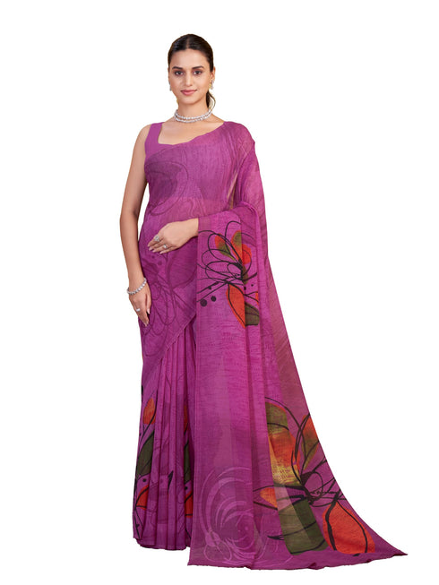 Vasthrlay Georgette Printed Saree