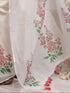 Vasthrlay Printed White1 White Saree