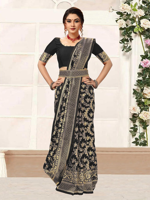 Vasthrlay Tassel Banarasi Blouse Ethnic Wear