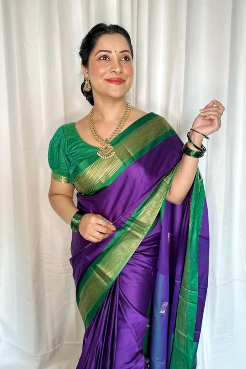 Vasthrlay Kanjivaram Lichi Blouse Ethnic Wear