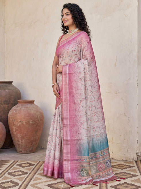 Vasthrlay Tassels Latkans Unstitched Designer Ethnic Wear