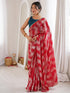 Vasthrlay Georgette Embroidered Unstitched Fl Ethnic Wear