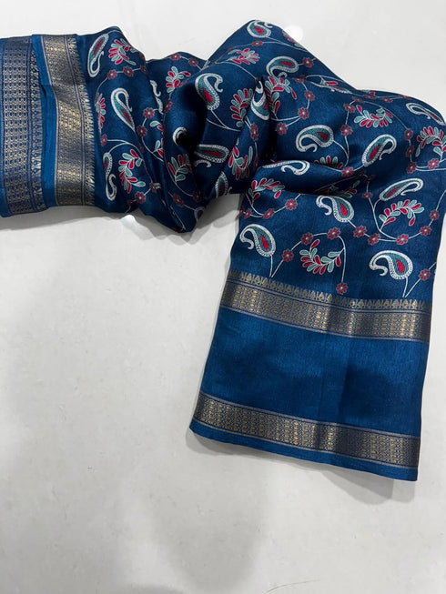 Vasthrlay Elegant Paisley Traditional Lightweight