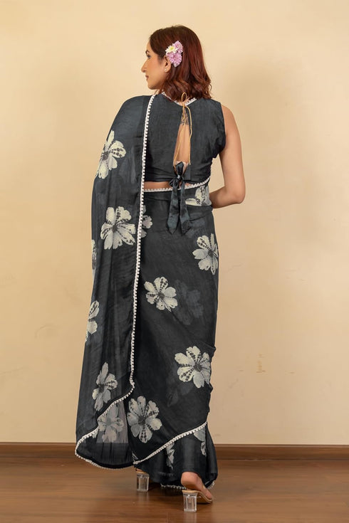 Vasthrlay Fashion Chiffon Printed Ethnic Wear