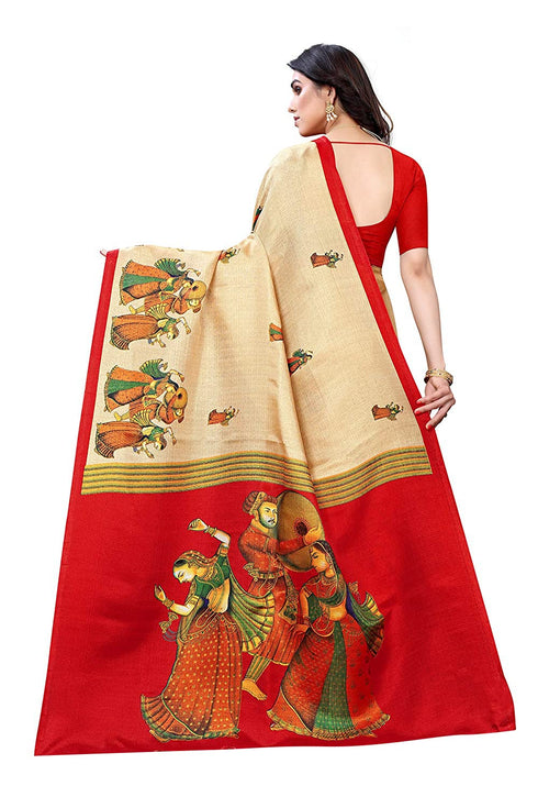 Vasthrlay Printed Rajarani Chicku Free Ethnic Wear