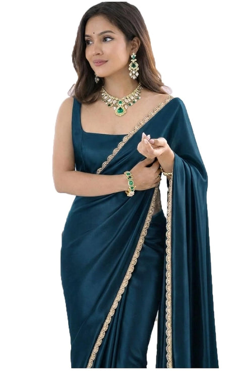 Vasthrlay Scalloped Readymade Stitched Unstitched Ethnic Wear