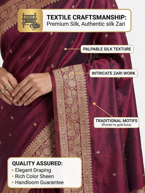 Vasthrlay Banarasi Mashru Traditional