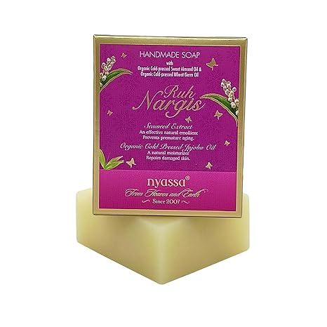 Nyassa Ruh Nargis Natural Handmade Bathing Soap