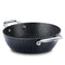 Prestige Durastone Hard Anodised 6 Layer Non-Stick Kadai with Glass Lid