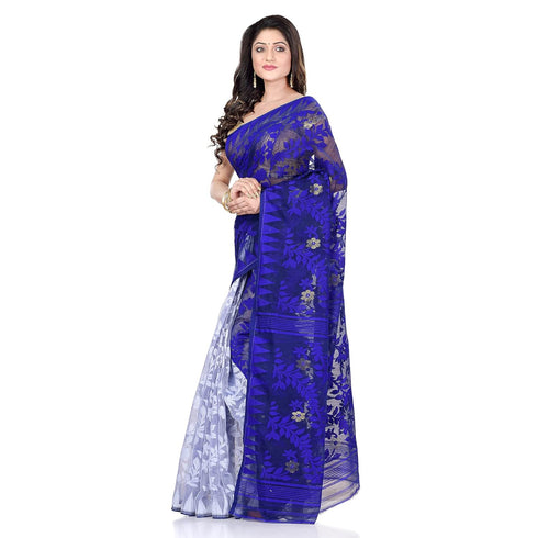 Vasthrlay Bengal Cotton `s Handloom Jamdani