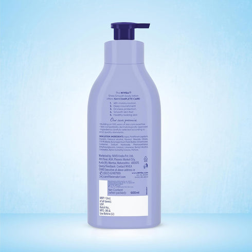 Nivea Body Lotion for Dry Skin Shea Smooth