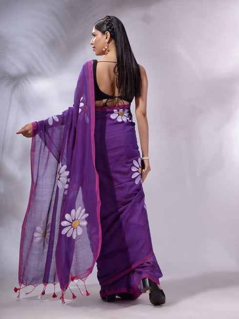 Vasthrlay Georgette Unstitched Saree Az Ys Genda Fool