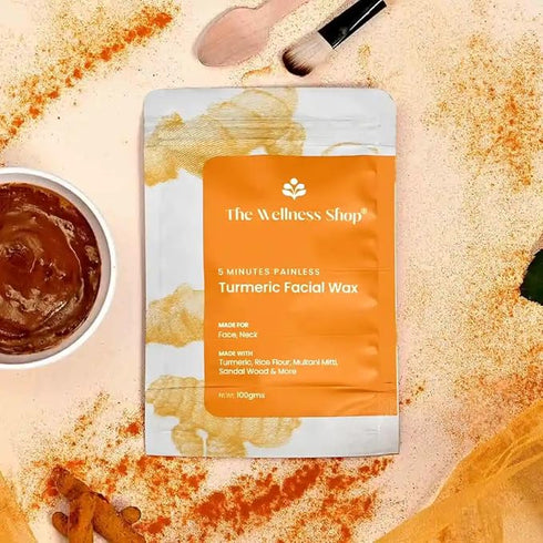The Wellness Shop - Turmeric Facial Wax Powder