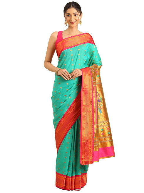 Vasthrlay Paithani Bottle Saree