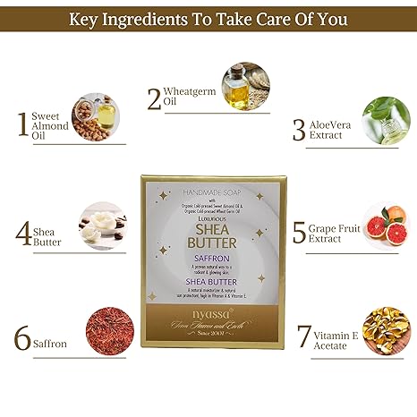 Nyassa Shea Butter Natural Bathing Soap