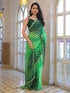 Vasthrlay Georgette Bandhani Orange Saree