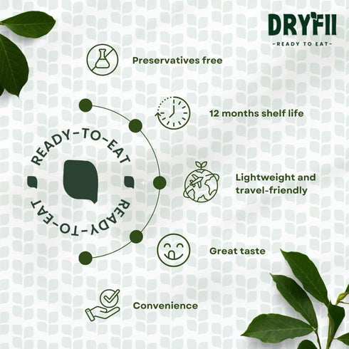 Dryfii Ready-to-Eat Instant Gajar Halwa