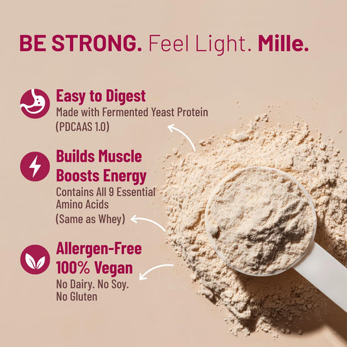Mille Yeast Protein | Made with Fermented Yeast Protein Powder