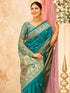Vasthrlay Paithani Weaving Green Saree