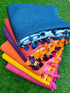 Vasthrlay Lightweight Matching Unstitched Pinkorange