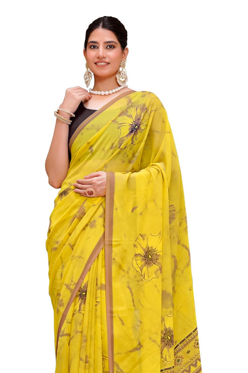 Vasthrlay Fashion Georgette Printed Ethnic Wear