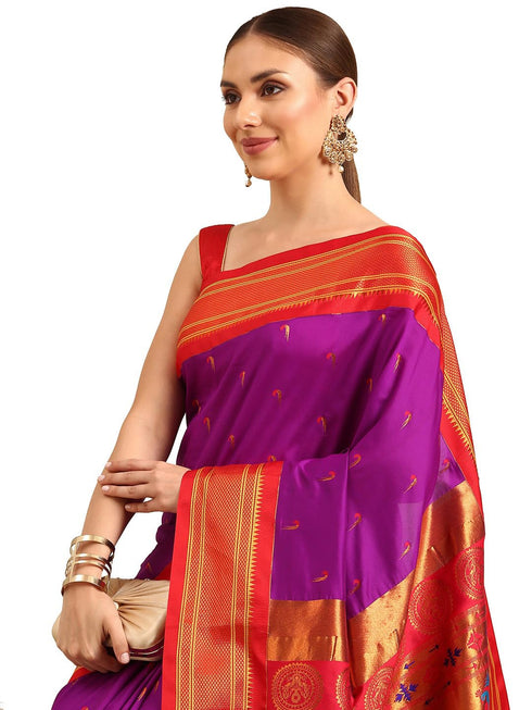 Vasthrlay Paithani Bottle Saree