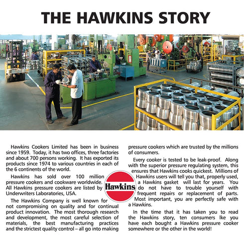 Hawkins Classic Litre Pressure Cooker