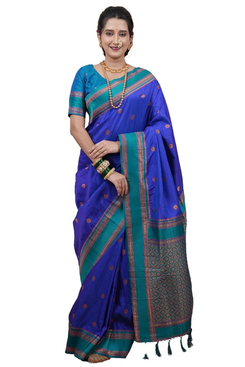 Vasthrlay Kanjivaram Unstitched Blouse Ethnic Wear