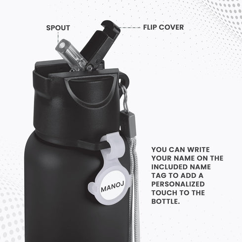 Milton SipStar Stainless Steel Bottle