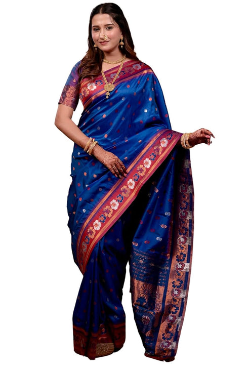Vasthrlay Kanjivaram Unstitched Mahendi Ethnic Wear