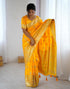 Vasthrlay Banarasi Weaving Unstitched Blue Saree