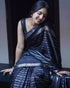 Vasthrlay Black Kanjivaram Saree