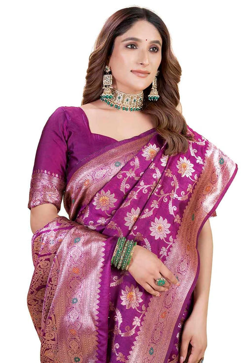 Vsathrlay Kanjivaram Banarasi Festival Wedding Ethnic Wear