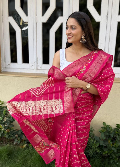 Vasthrlay Bandhej Printed Designer