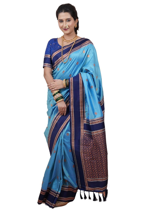 Vasthrlay Kanjivaram Unstitched Blouse Ethnic Wear