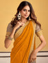 Vasthrlay Georgette Embroidered Unstitched Designer Ethnic Wear