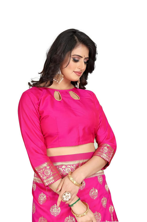 Vasthrlay Mustard Kanchipuram Ethnic Wear