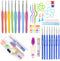 53-Piece Crochet Hooks and Knitting Needles Set