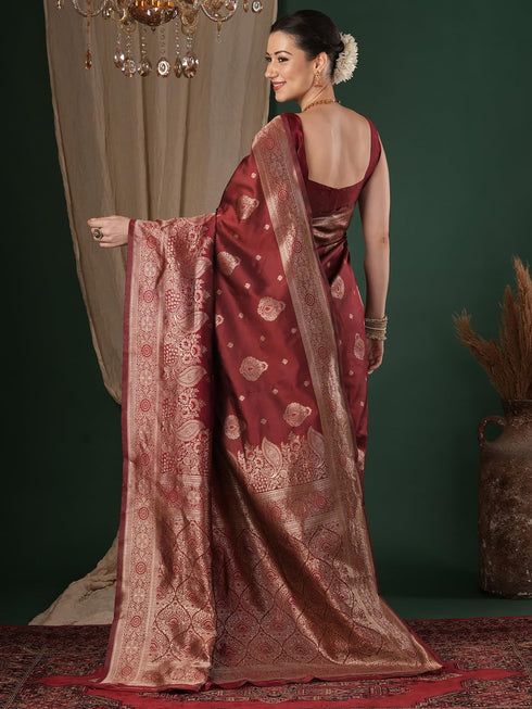 Vasthrlay Kanjivaram Woven Blouse Ethnic Wear