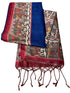 Vasthrlay Tussar Ghicha Traditional Kalamkari Madhubani