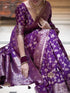 Vasthrlay Banarasi Unstitched Saree